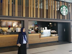 Kiosk Starbucks LRT Bandar Tasik Selatan